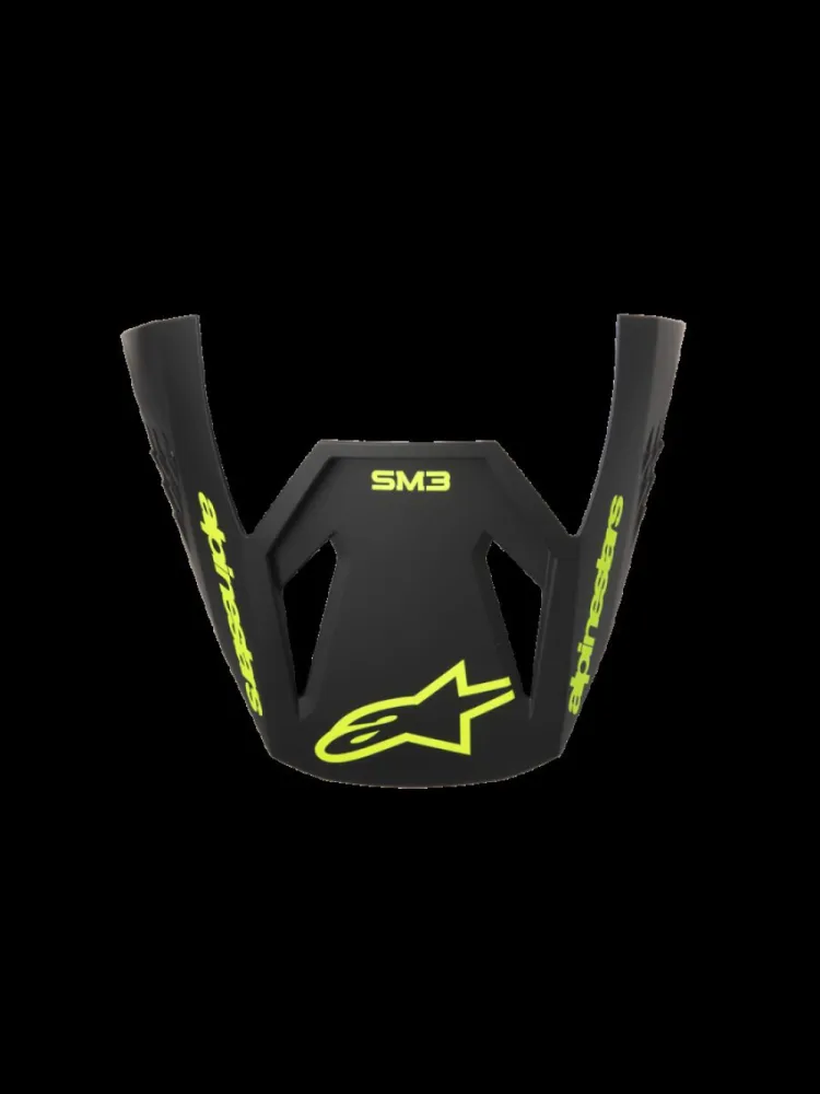 ALPINESTARS(MX) - VISOR SM3 RADIUM GRAY/BLK/YL  - 01321892