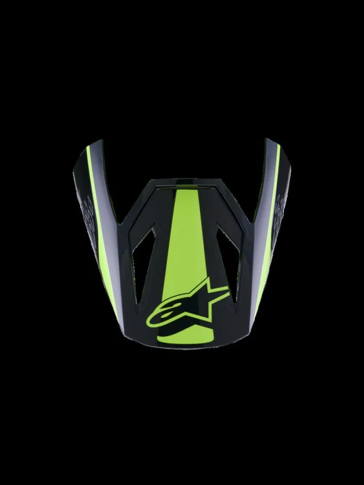 ALPINESTARS(MX) - VISOR SM3 HEAT YEL/BLACK - 01321896