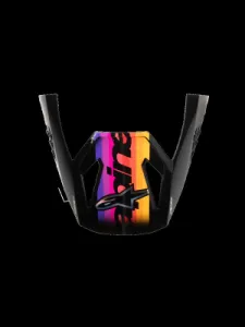 ALPINESTARS(MX) - VISOR SM3 FORCE BLACK-GLOSS - 01321897