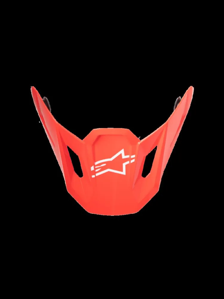 ALPINESTARS(MX) - VISOR SM7 CORE RED-GLOSS - 01321902