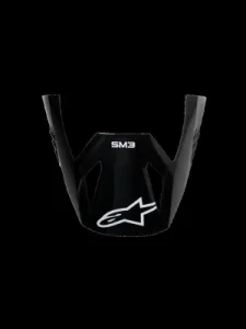 ALPINESTARS(MX) - VISOR SM3 BLACK-GLOSS - 01321905
