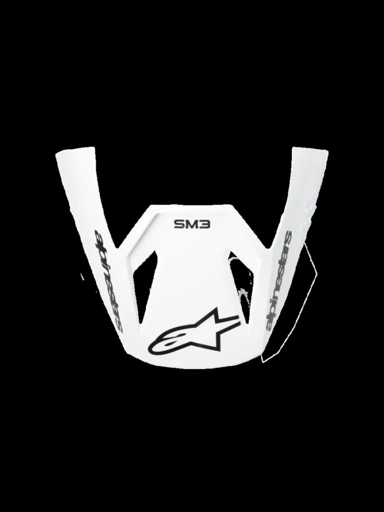 ALPINESTARS(MX) - VISOR SM3 WHITE-GLOSS - 01321906