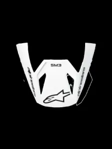 ALPINESTARS(MX) - VISOR SM3 WHITE-GLOSS - 01321906