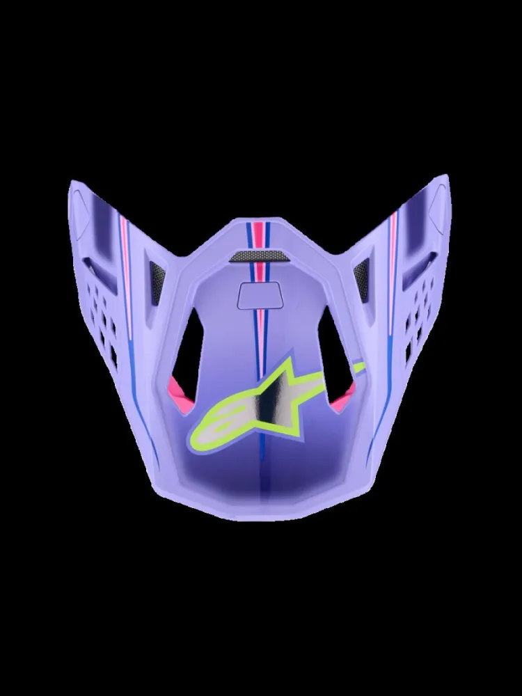 ALPINESTARS(MX) - VISOR S-M10 JETT PURPLE/PINK - 01321910