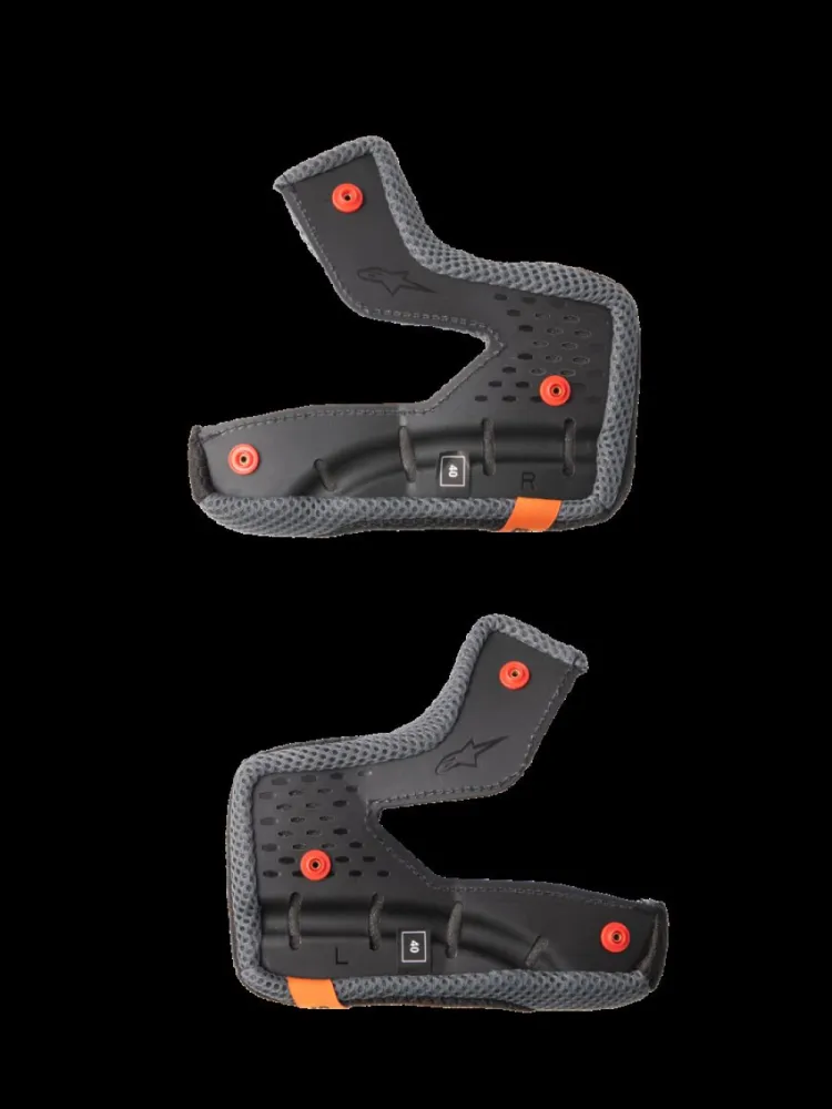 ALPINESTARS(MX) - CHEEK PAD SM7 BLACK S45 - 01344170