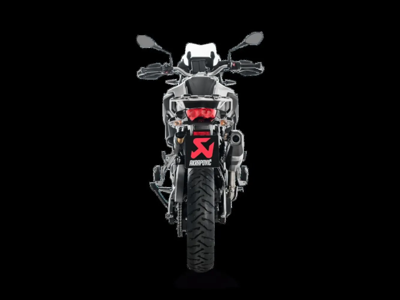 AKRAPOVIC - MUFFLER SLIP-ON TI/CF F750GS/8 - 18114887