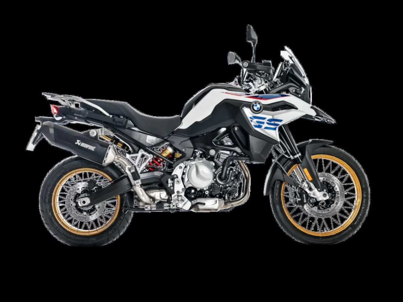 AKRAPOVIC - MUFFLER SLIP-ON TI/CF F750GS/8 - 18114887