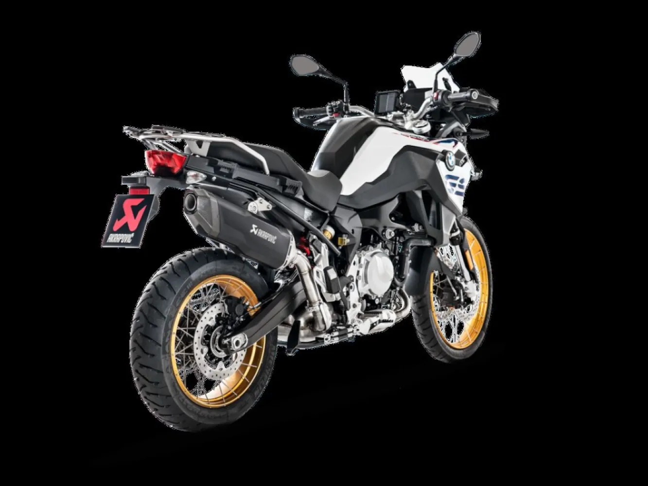 AKRAPOVIC - MUFFLER SLIP-ON TI/CF F750GS/8 - 18114887