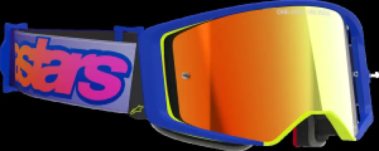 ALPINESTARS GOGGLES - GOGGLE SUPERTECH VISTA BLUE/YL - 26013938