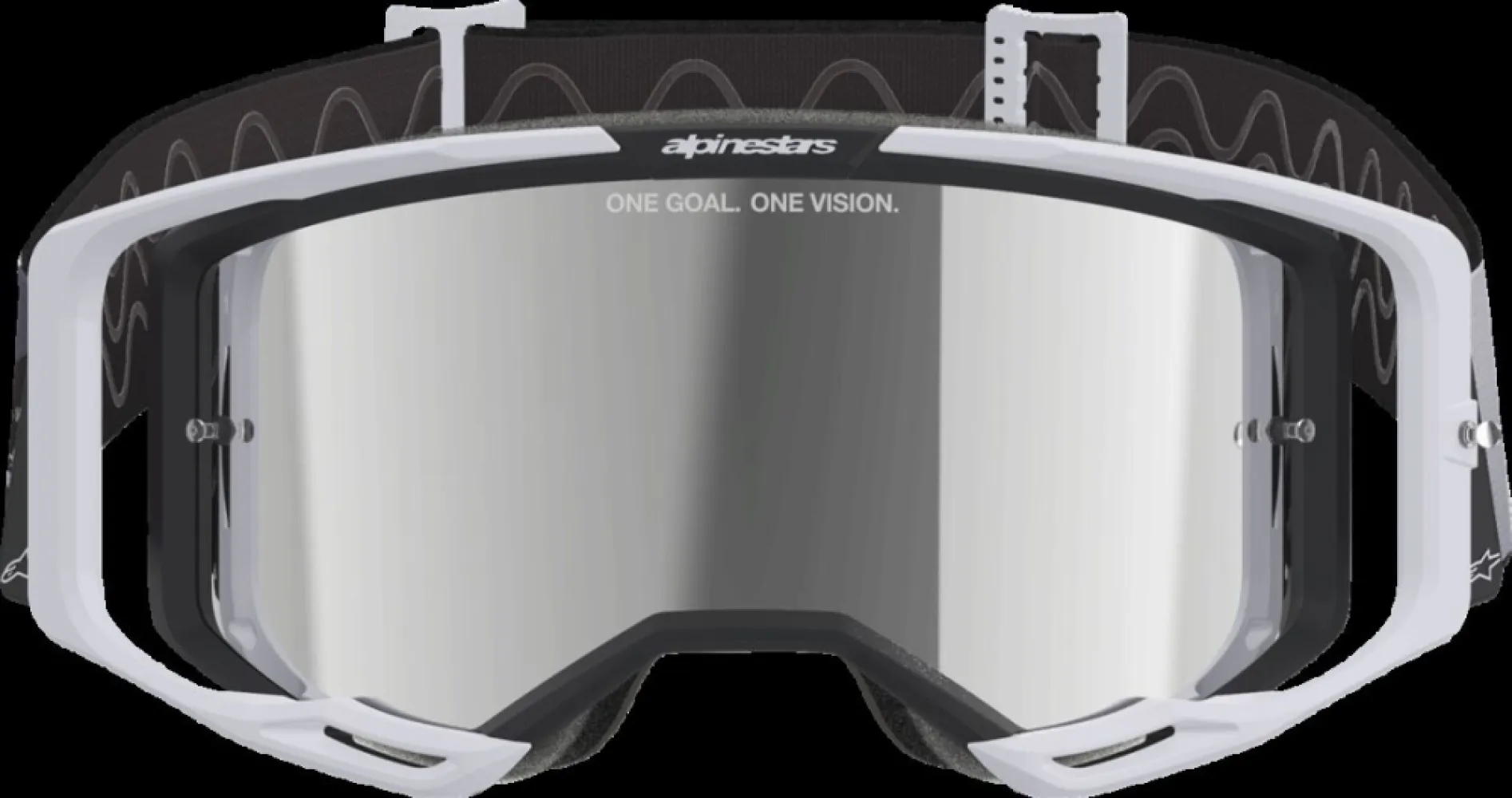 ALPINESTARS GOGGLES - GOGGLE VISION 8 LAHND IRON/CAM - 26013942