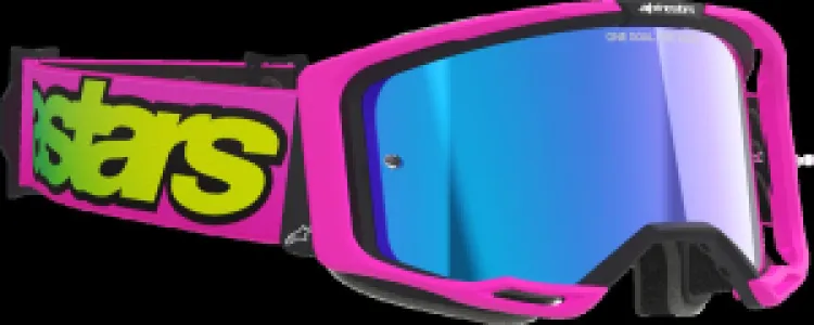 ALPINESTARS GOGGLES - GOGGLE VISION 8 VISTA PINK/YEL - 26013941