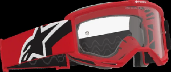 ALPINESTARS GOGGLES - GOGGLE MX VISION OTG RED/BLK/W - 26013945