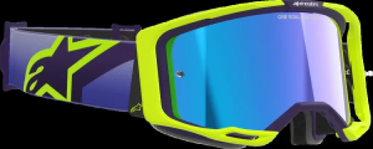 ALPINESTARS GOGGLES - GOGGLE VISION 8 CORP PRP/YLWPN - 26013947