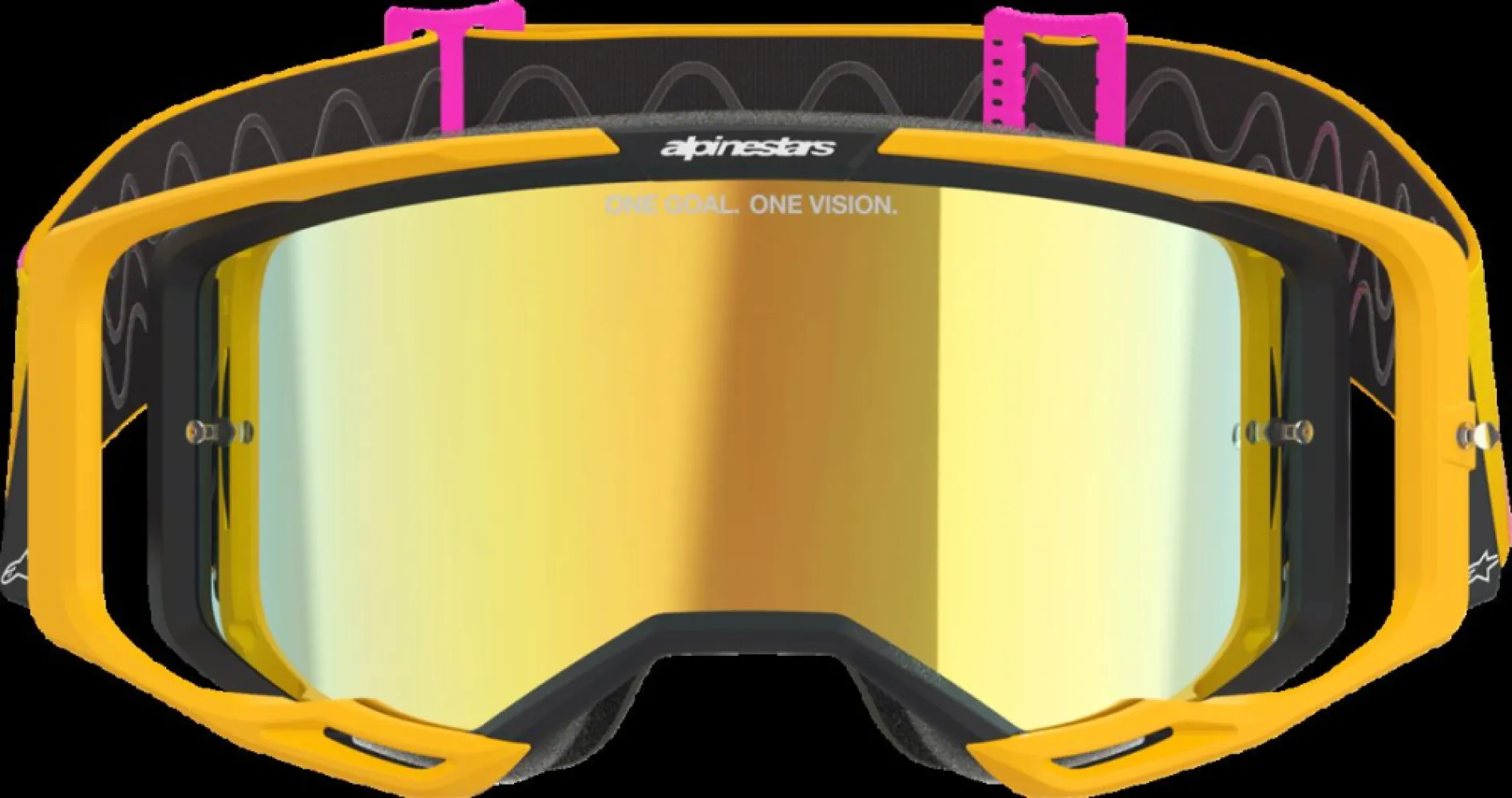 ALPINESTARS GOGGLES - GOGGLE VISION 8 CORP ORG/YLW/P - 26013951