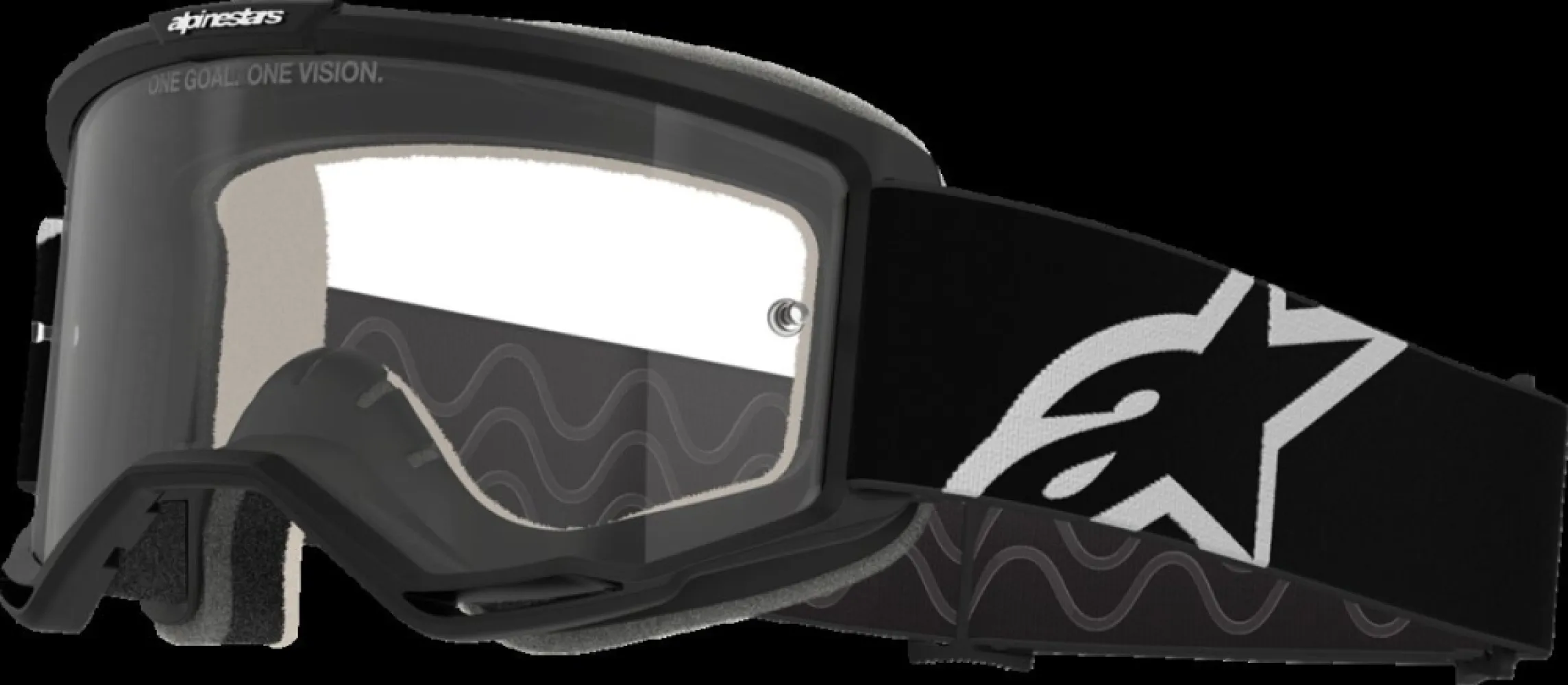 ALPINESTARS GOGGLES - GOGGLE VISION 5 CORP BLACK CLE - 26013953