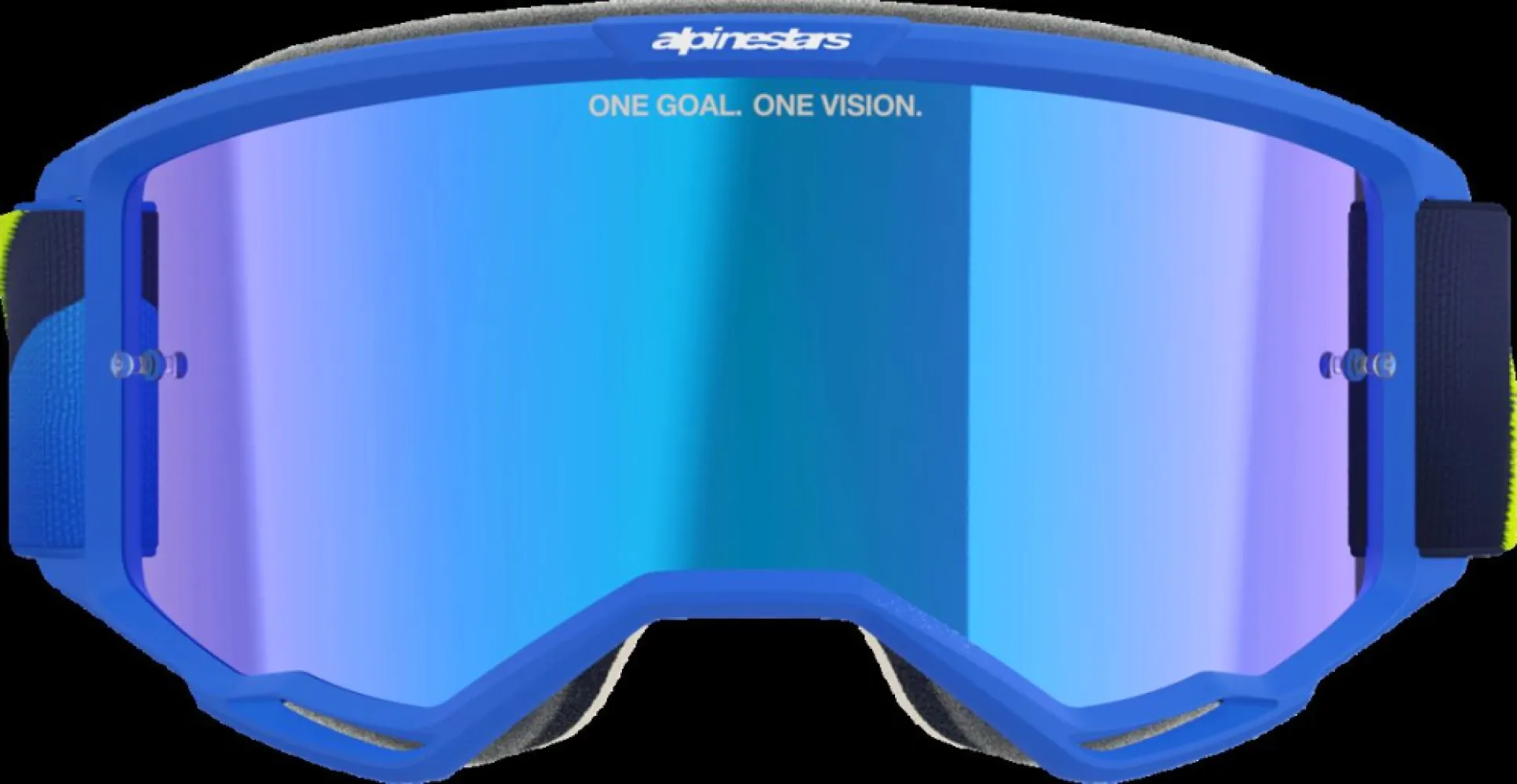 ALPINESTARS GOGGLES - GOGGLE VISION 5 CORP BLUE/YLW  - 26013954