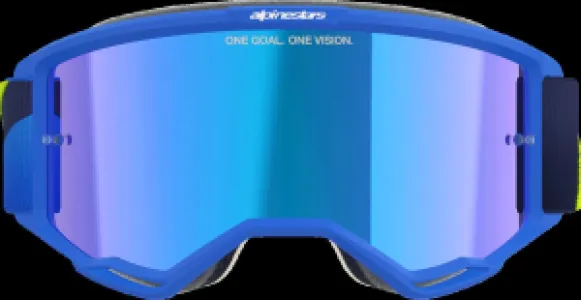 ALPINESTARS GOGGLES - GOGGLE VISION 5 CORP BLUE/YLW  - 26013954