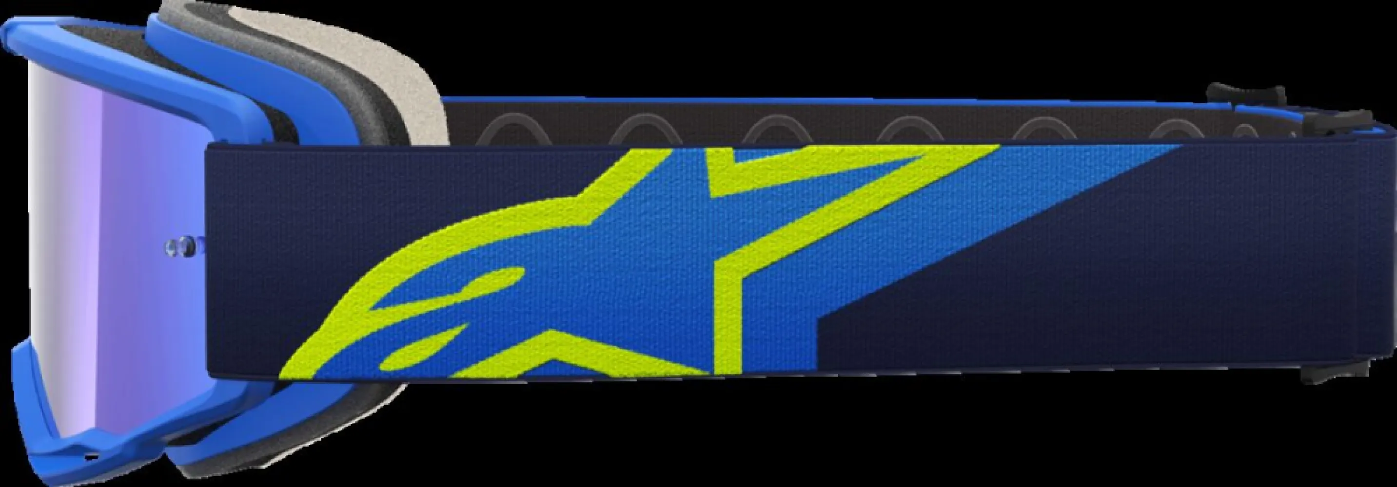 ALPINESTARS GOGGLES - GOGGLE VISION 5 CORP BLUE/YLW  - 26013954