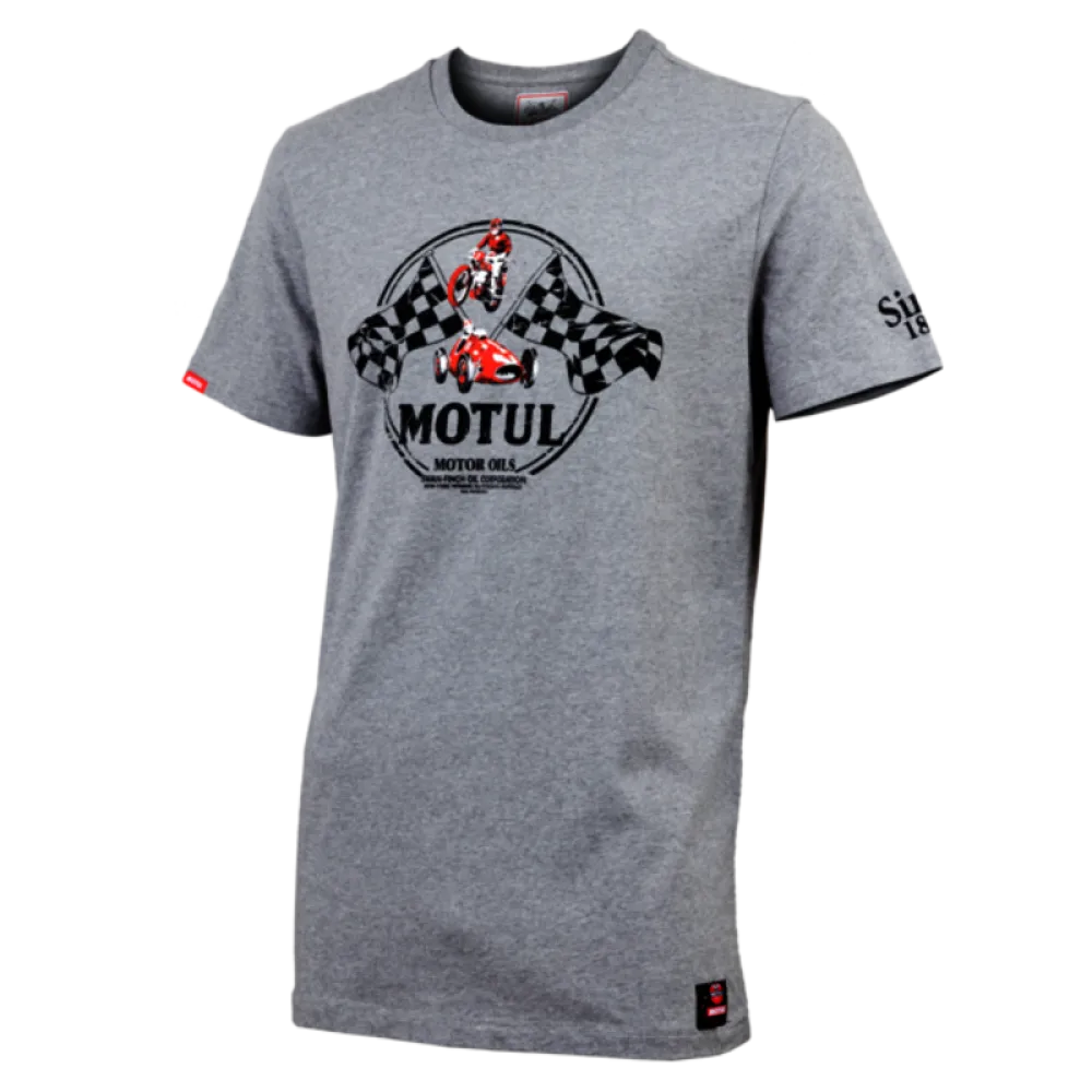 MOTUL TSHIRT LIFESTYLE, GRY, XL - 8005151003