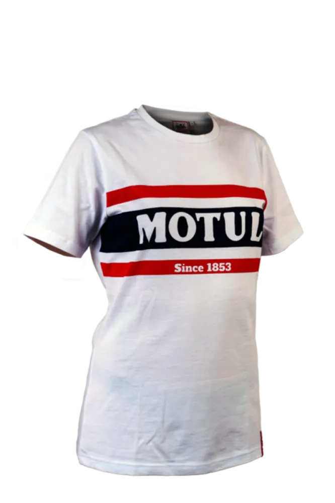 MOTUL Striped T-Shirt for men - Men White - 8005152004