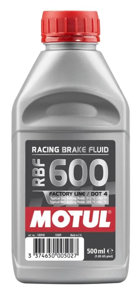 MOTUL DOT 4 RBF 600 Racing Remvloeistof - 500ml - 1099686