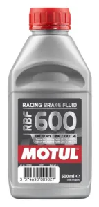 MOTUL DOT 4 RBF 600 Racing Remvloeistof - 500ml - 1099686