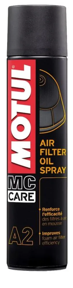 MOTUL MC Care A2 Luchtfilterolie - Spuitbus 400 ml - 1099775