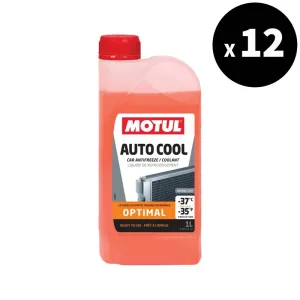MOTUL Autocool Optimal -37°C Coolant - 12x1L - 3062504