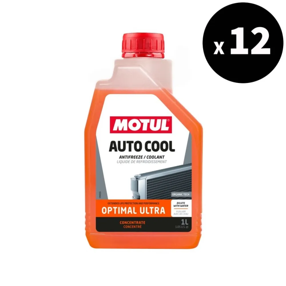 MOTUL Autocool Optimal Ultra Coolant - 12x1L - 3062506