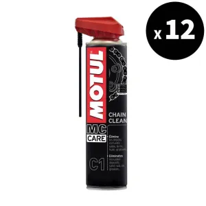 MOTUL KIT SPRAY C1 CHAIN CLEAN 400ML X12 - 3062724