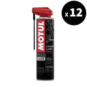 MOTUL KIT SPRAY C2 ROAD CHAIN 400ML X12 - 3062725