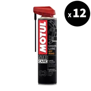 MOTUL KIT SPRAY C3 OFFRD CHAIN 400ML X12 - 3062726