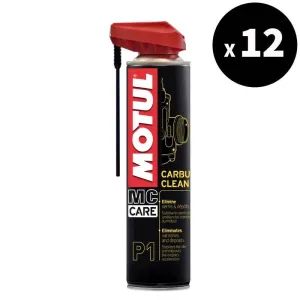 MOTUL KIT SPRAY P1 CARBU CLEAN 400ML X12 - 3062729