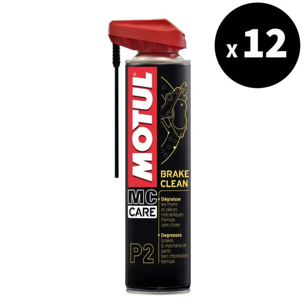 MOTUL KIT SPRAY P2 BRAKE CLEAN 400ML X12 - 3062730