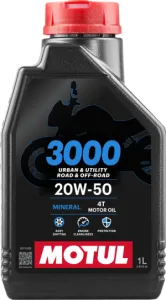 MOTUL 3000 4T motorolie - 20W50 1L - 1099485