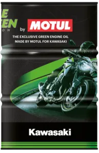MOTUL Kawasaki Lime Green 4T Motorolie - 10W40 208 L - 1129787