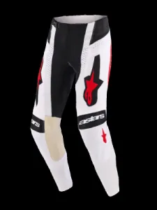 ALPINESTARS(MX) - PANT TECHSTAR KNIF BLK/WH/RED  - 290112467