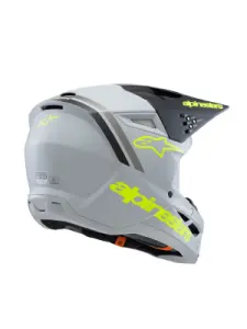 ALPINESTARS(MX) - HELMET YTH SM3 RADIUM GY/BLK/Y - 01111664