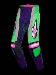 ALPINESTARS(MX) - PANT TECHSTAR NOMUR PURP/GR/PI - 290112514