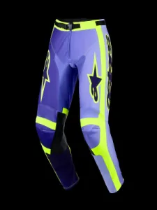 ALPINESTARS(MX) - PANT RACER PORTL PURPLE/YEL 36 - 290112596