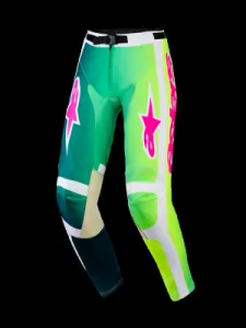 ALPINESTARS(MX) - PANT RACER PORTL GRN/WH/BLK 36 - 290112610