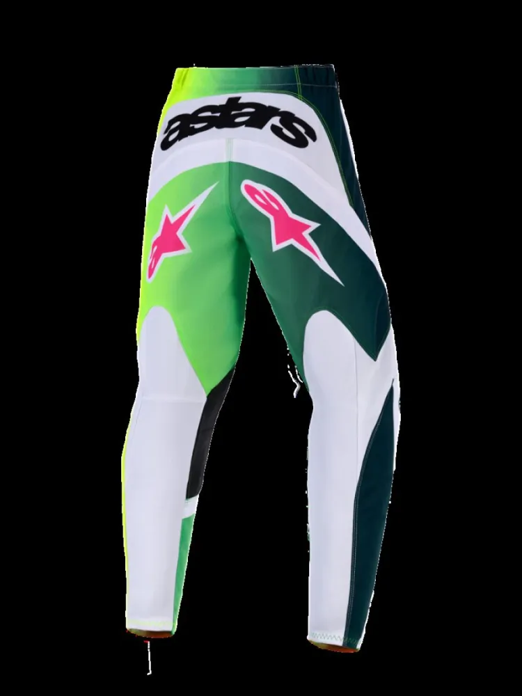 ALPINESTARS(MX) - PANT YTH FLUID PORTL GRN/WH/BL - 29032692