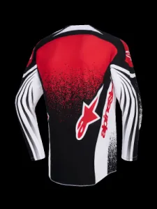 ALPINESTARS(MX) - JERSEY TECHSTAR NOMUR BLK/WH/R - 29108543
