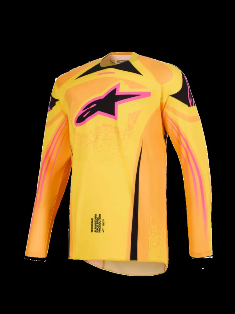 ALPINESTARS(MX) - JERSEY TECHSTAR NOMUR OR/YL/PI - 29108556