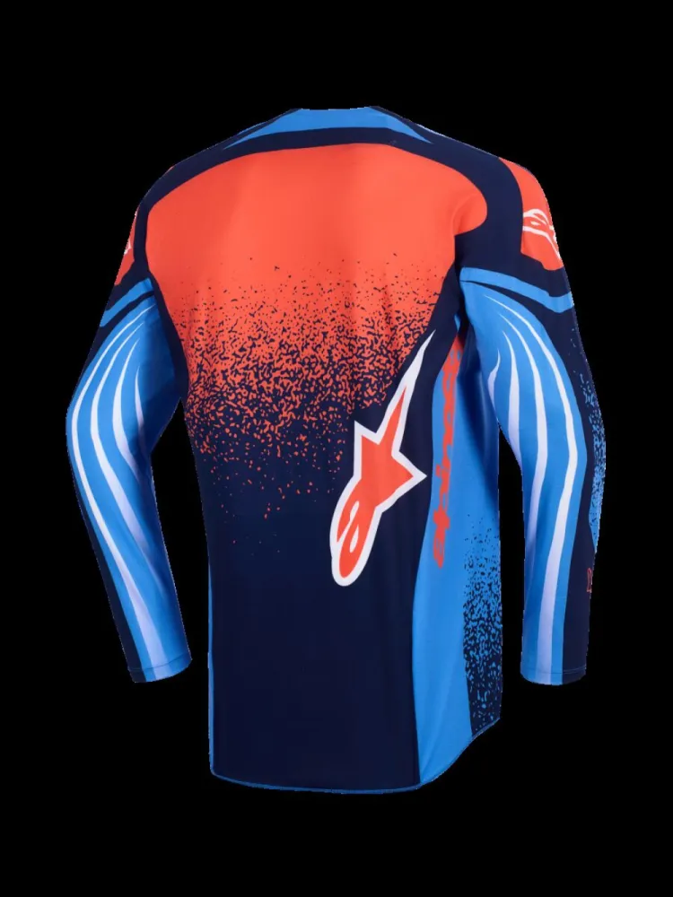 ALPINESTARS(MX) - JERSEY TECHSTAR NOMUR NAVY/OR/ - 29108566