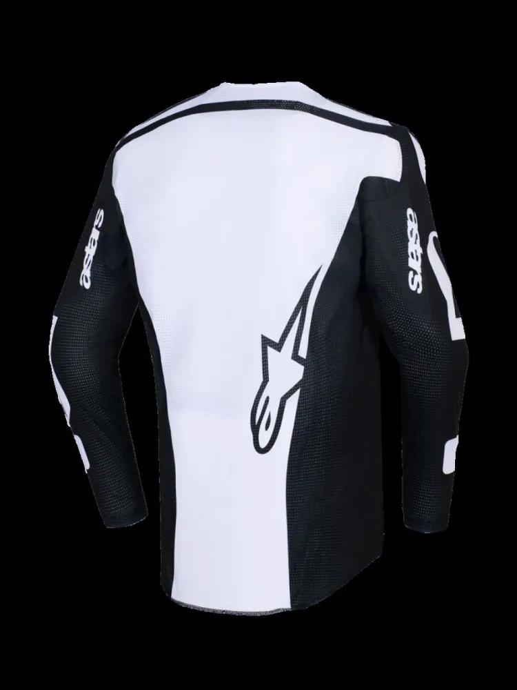 ALPINESTARS(MX) - JERSEY RACER AIR RIWAY BLK/WHT - 29108573