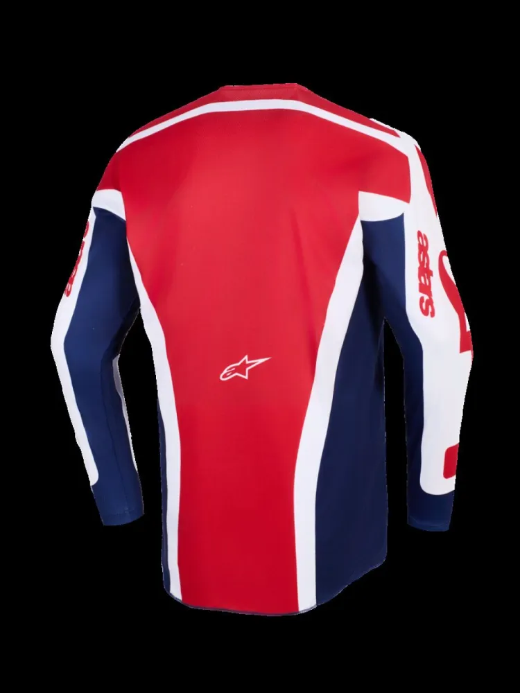 ALPINESTARS(MX) - JERSEY RACER RIWAY WH/BLUE/RED - 29108588