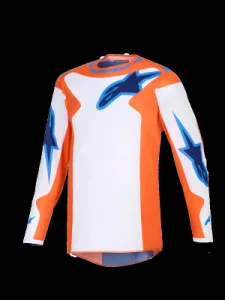 ALPINESTARS(MX) - JERSEY FLUID GRID ORAN/BLUE M - 29108643