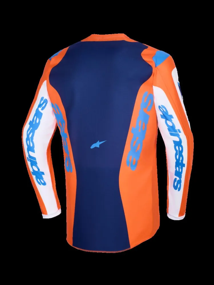 ALPINESTARS(MX) - JERSEY FLUID GRID ORAN/BLUE M - 29108643