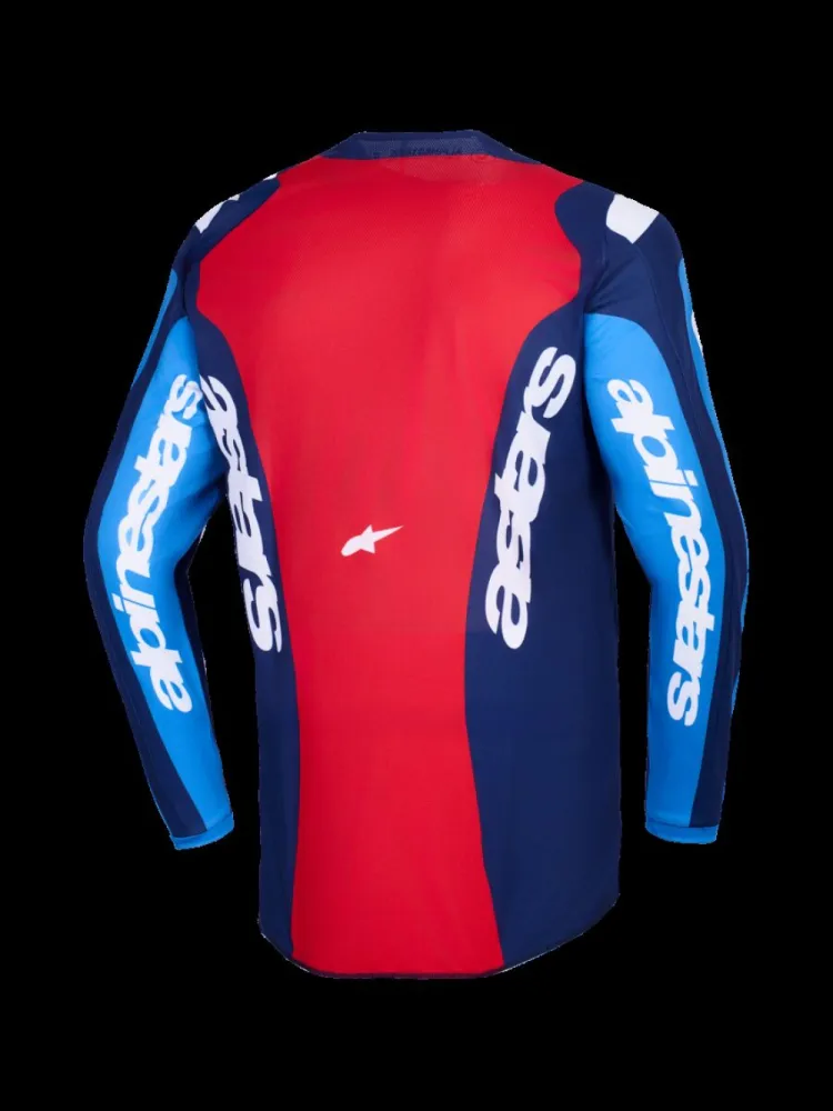 ALPINESTARS(MX) - JERSEY FLUID GRID BLUE/RED S - 29108647